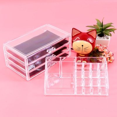 Hộp đựng mỹ phẩm 4 tầng cao cấp