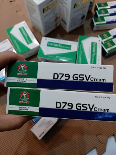 Kem Bôi Da Trị Mụn D79 GSV Cream