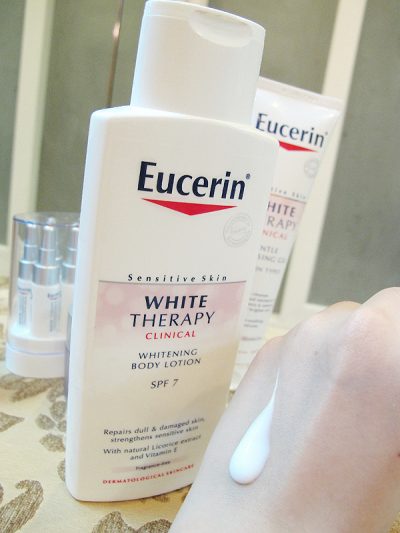 Sữa Dưỡng Thể Trắng Sáng Mịn Da Eucerin White Therapy SPF7