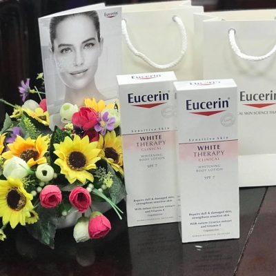 Sữa Dưỡng Thể Trắng Sáng Mịn Da Eucerin White Therapy SPF7