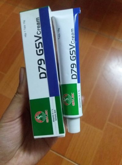 Kem Bôi Da Trị Mụn D79 GSV Cream