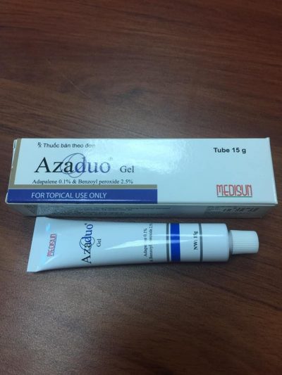 Gel trị mụn trứng cá Azaduo gel