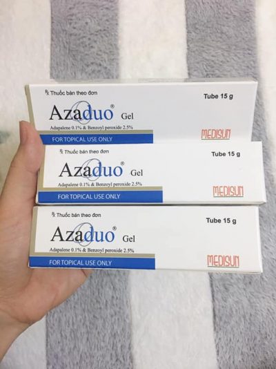 Gel trị mụn trứng cá Azaduo gel