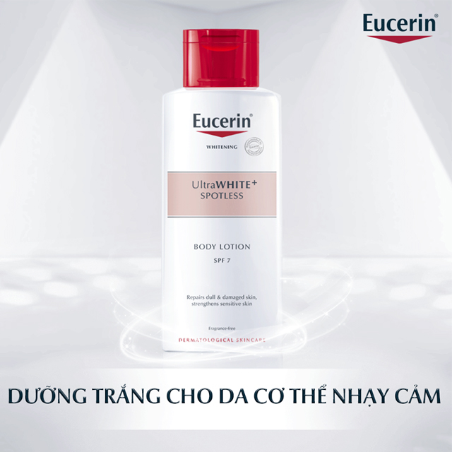 Sữa Dưỡng Thể Trắng Sáng Mịn Da Eucerin White Therapy SPF7