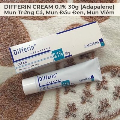 DIFFERIN CREAM 0.1% 30g (Adapalene) - Mụn Trứng Cá, Mụn Đầu Đen, Mụn Viêm-3