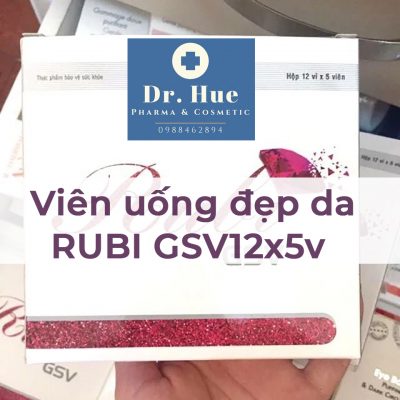 Viên uống làm đẹp da RUBI GSV