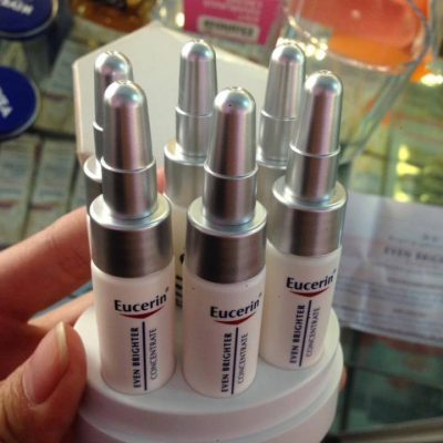 Tinh chất trị nám sáng da Eucerin Even Brighter Pflege-Konzentrat với 6 ống x 5 ml