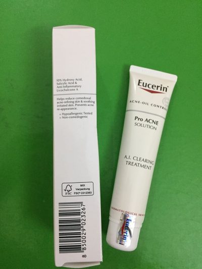 Tinh Chất Trị Mụn Eucerin Pro ACNE Solution AI Clearing Treatment (40 ml)