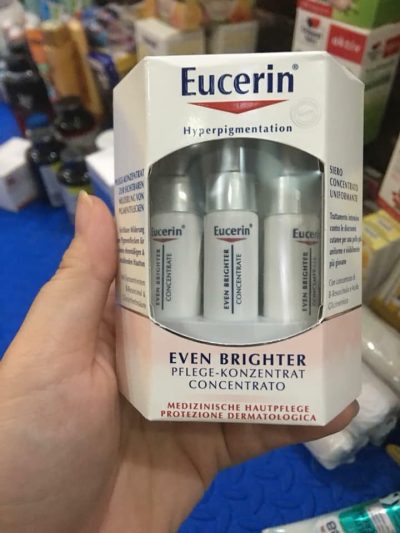 Tinh chất trị nám sáng da Eucerin Even Brighter Pflege-Konzentrat với 6 ống x 5 ml