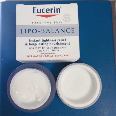 Kem Dưỡng Ẩm Cho Da Khô Và Nhạy Cảm Eucerin Lipo Balance