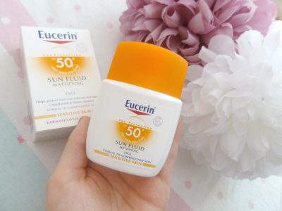 Kem chống nắng Eucerin Sun Fluid Mattifying SPF 50+