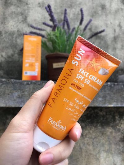 KEM CHỐNG NẮNG FARMONA SUN FACE CREAM SPF50 OIL FREE