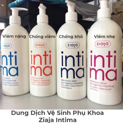 Dung Dịch Vệ Sinh Phụ Khoa Ziaja Intima 500ml-1