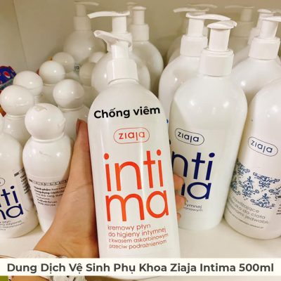 Dung Dịch Vệ Sinh Phụ Khoa Ziaja Intima 500ml-2