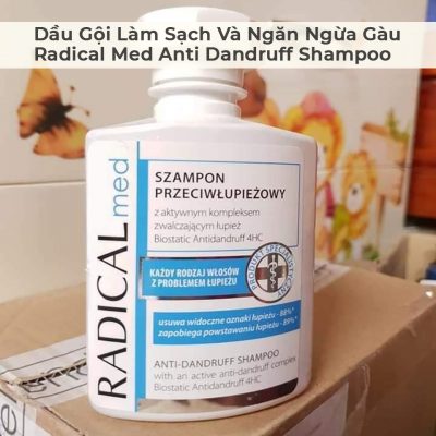 Dầu Gội Làm Sạch Và Ngăn Ngừa Gàu Radical Med Anti Dandruff Shampoo-4