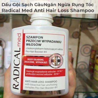 Dầu Gội Sạch Gàu Và Ngăn Ngừa Rụng Tóc Radical Med Anti Hair Loss Shampoo-1