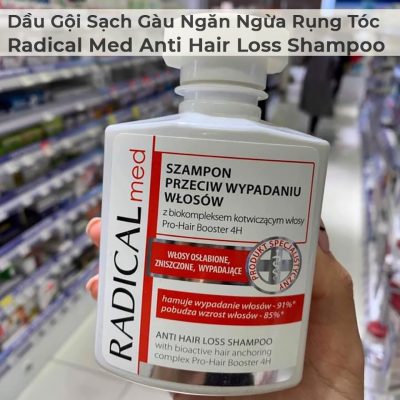 Dầu Gội Sạch Gàu Và Ngăn Ngừa Rụng Tóc Radical Med Anti Hair Loss Shampoo-2