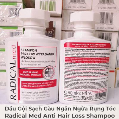 Dầu Gội Sạch Gàu Và Ngăn Ngừa Rụng Tóc Radical Med Anti Hair Loss Shampoo-3