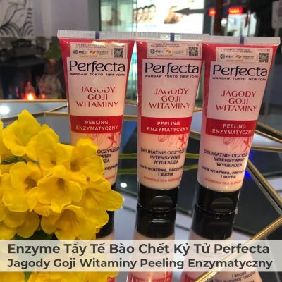 Enzyme Tẩy Tế Bào Chết Kỷ Tử Perfecta Jagody Goji Witaminy Peeling Enzymatyczny-6