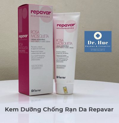 Kem Dưỡng Chống Rạn Da Repavar Regeneradora Anti Stretch Mark 250ml