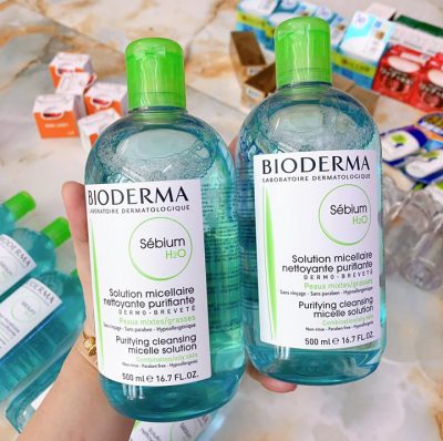 Nước Tẩy Trang Bioderma Sébium H20 Dành Cho Da Dầu Mụn Và Hỗn Hợp 500ml-6