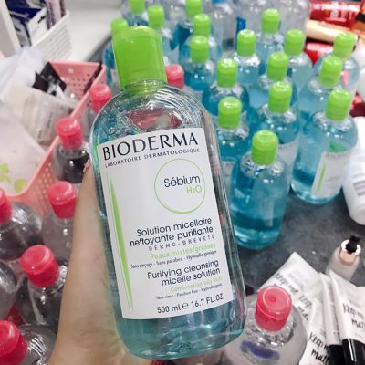 Nước Tẩy Trang Bioderma Sébium H20 Dành Cho Da Dầu Mụn Và Hỗn Hợp 500ml-7