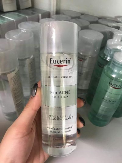 Nước Tẩy Trang Cho Da Dầu Mụn Eucerin Pro Acne Solution Make Up Cleansing Water 200ml