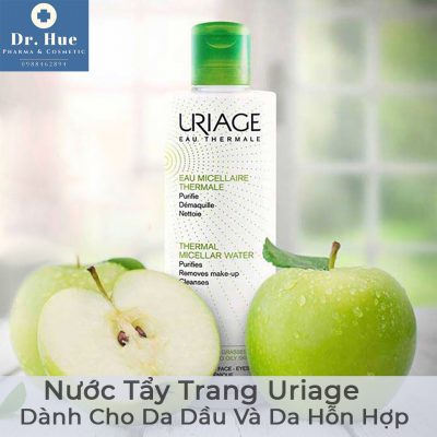 Nước Tẩy Trang Uriage Thermal Micellar Water Purifies Dành Cho Da Dầu Và Da Hồn Hợp 250ml