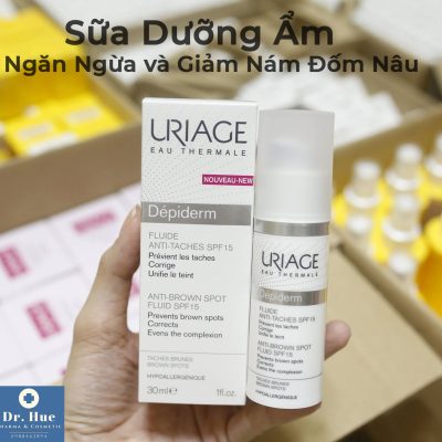 Sữa Dưỡng Ẩm Ngăn Ngừa và Giảm Nám Đốm Nâu Uriage FLUIDE ANTI TACHES SPF15 30ml