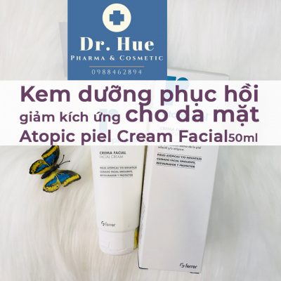 Kem dưỡng phục hồi da dị ứng Repavar Atopic Piel Facial Cream 50ml