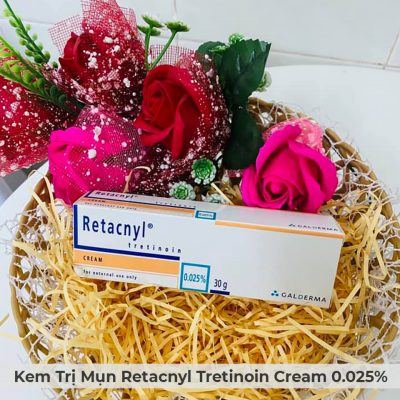 Kem Trị Mụn Retacnyl Tretinoin Cream 0.025% Galderma 30g-3