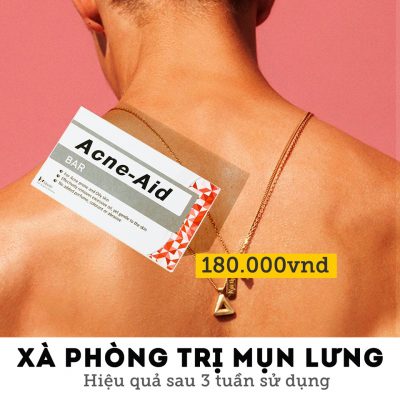 Xà Phòng Tắm Trị Mụn Lưng Acne-Aid Bar-5