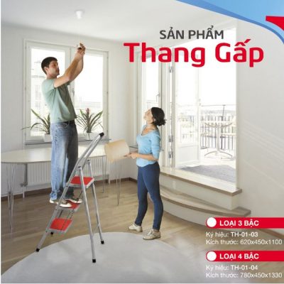 Thang Gấp Xuân Hòa 4 Bậc TH-01-04-1