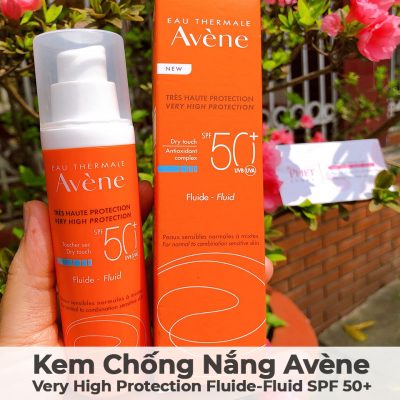 Kem Chống Nắng Avène Very High Protection Fluide-Fluid SPF 50-10