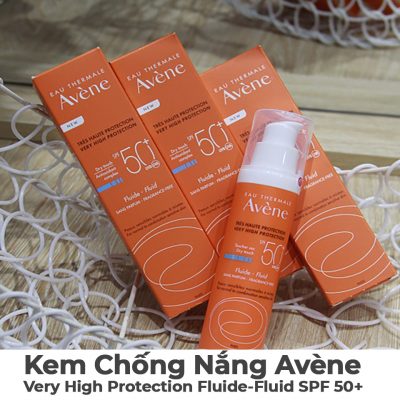 Kem Chống Nắng Avène Very High Protection Fluide-Fluid SPF 50-19