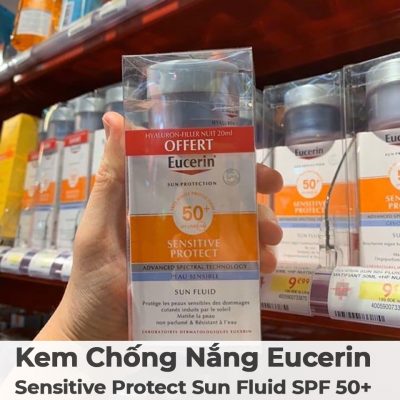 Kem Chống Nắng Eucerin Sensitive Protect Sun Fluid SPF 50-1