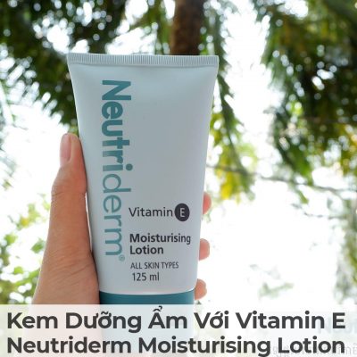 Kem Dưỡng Ẩm Với Vitamin E Neutriderm Moisturising Lotion-11