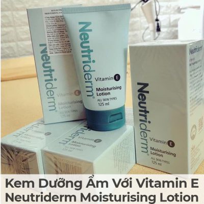 Kem Dưỡng Ẩm Với Vitamin E Neutriderm Moisturising Lotion-14