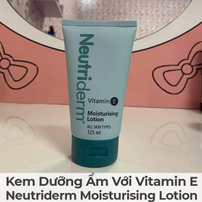 Kem Dưỡng Ẩm Với Vitamin E Neutriderm Moisturising Lotion-5