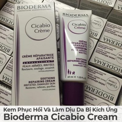 Kem Phục Hồi Và Làm Dịu Da Bị Kích Ứng Bioderma Cicabio Cream-4