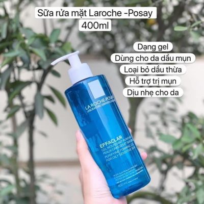 Sữa Rửa Mặt La Roche-Posay Effaclar Gel Moussant Purifiant-9