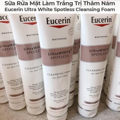 Sữa Rửa Mặt Làm Trắng Trị Thâm Nám Eucerin Ultra White Spotless Cleansing Foam-7