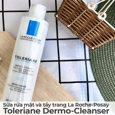 Sữa rửa mặt và tẩy trang La Roche-Posay Toleriane Dermo-Cleanser-1