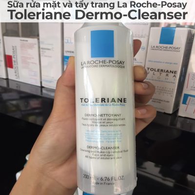 Sữa rửa mặt và tẩy trang La Roche-Posay Toleriane Dermo-Cleanser-5