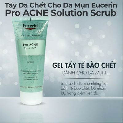 Tẩy Da Chết Cho Da Mụn Eucerin Pro ACNE Solution Scrub-12