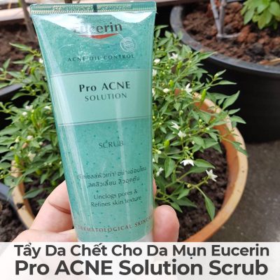 Tẩy Da Chết Cho Da Mụn Eucerin Pro ACNE Solution Scrub-14