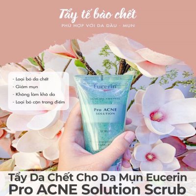 Tẩy Da Chết Cho Da Mụn Eucerin Pro ACNE Solution Scrub-15