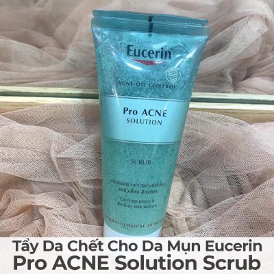 Tẩy Da Chết Cho Da Mụn Eucerin Pro ACNE Solution Scrub-16