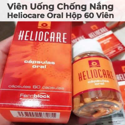 Viên Uống Chống Nắng Heliocare Oral Hộp 60 Viên-2