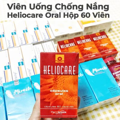 Viên Uống Chống Nắng Heliocare Oral Hộp 60 Viên-4